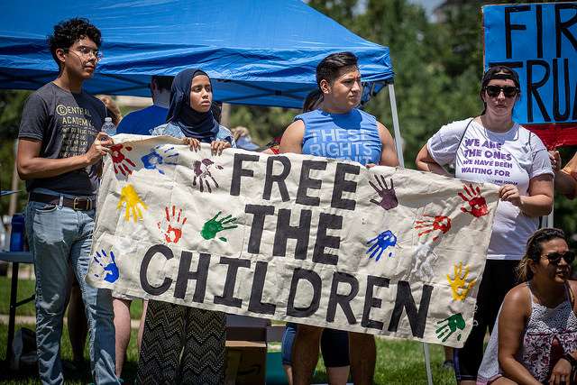 Families belong together protest