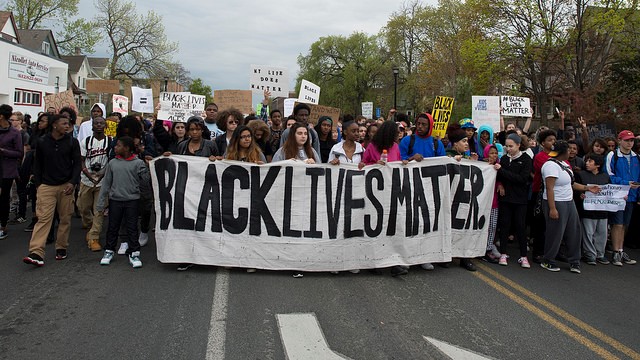Young activists march for black lives