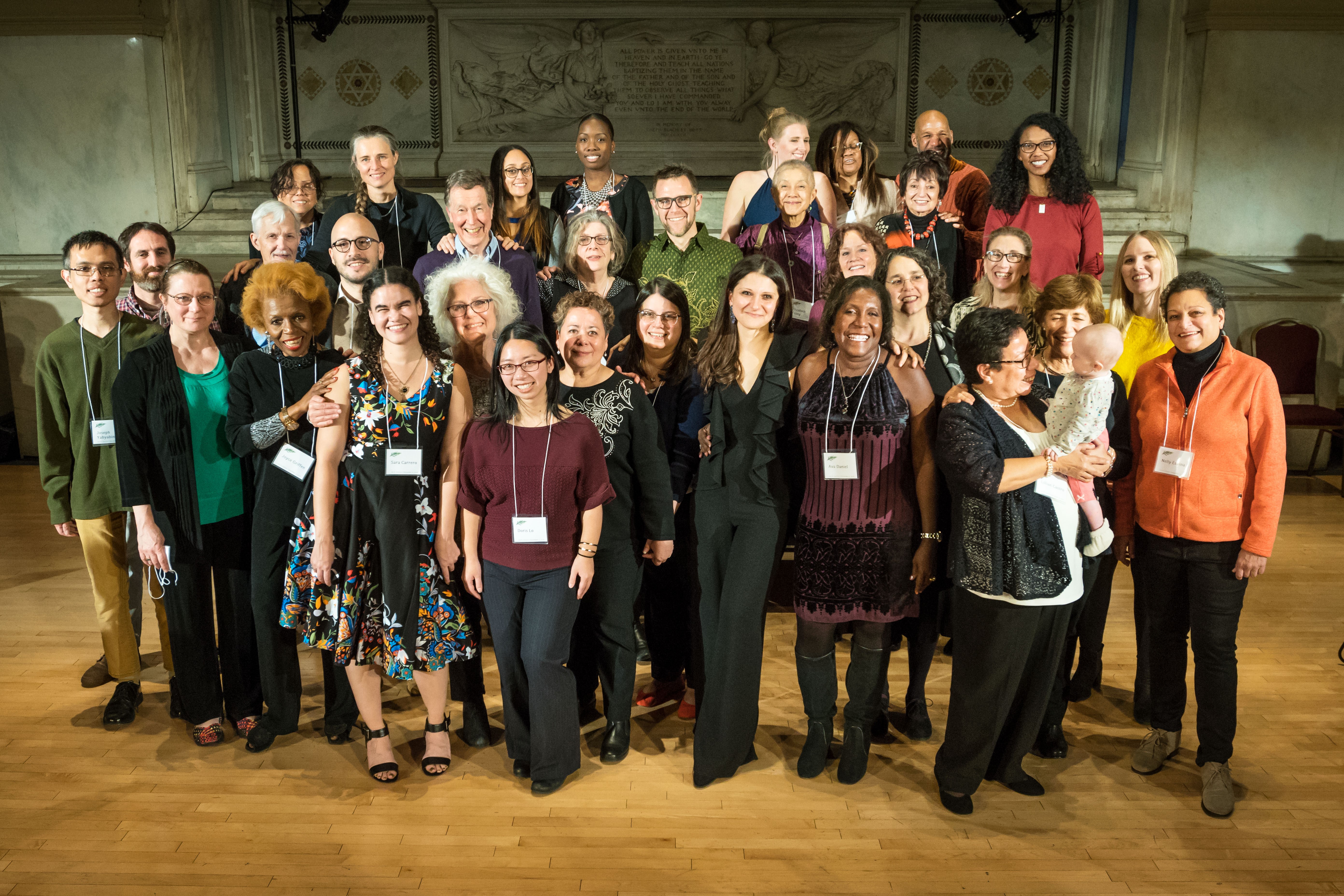 Some Morningside Center Staff & Staff Developers at a gathering