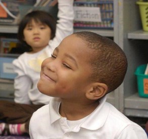 smiling student