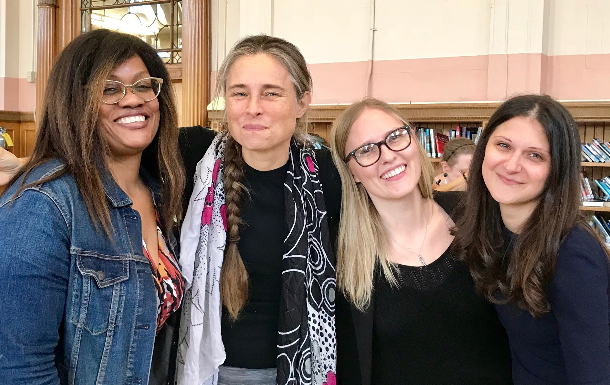 Dionne Grayman, Marieke van Woerkom, Lauren Neidhardt, and Tala Manassah