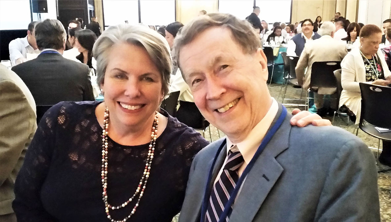 CASEL awardees Tom Roderick and Joan Duffell