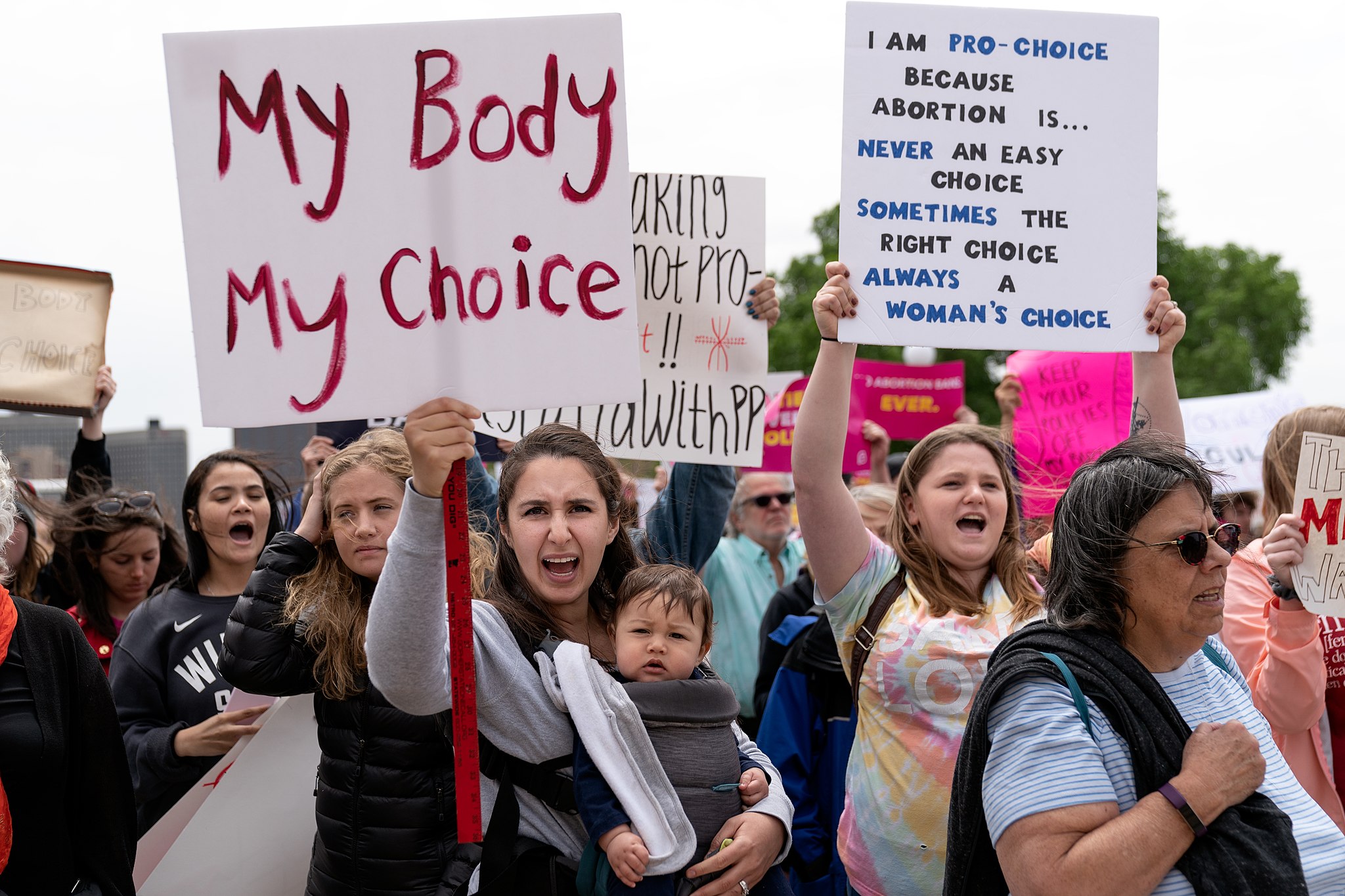 Pro-choice rally