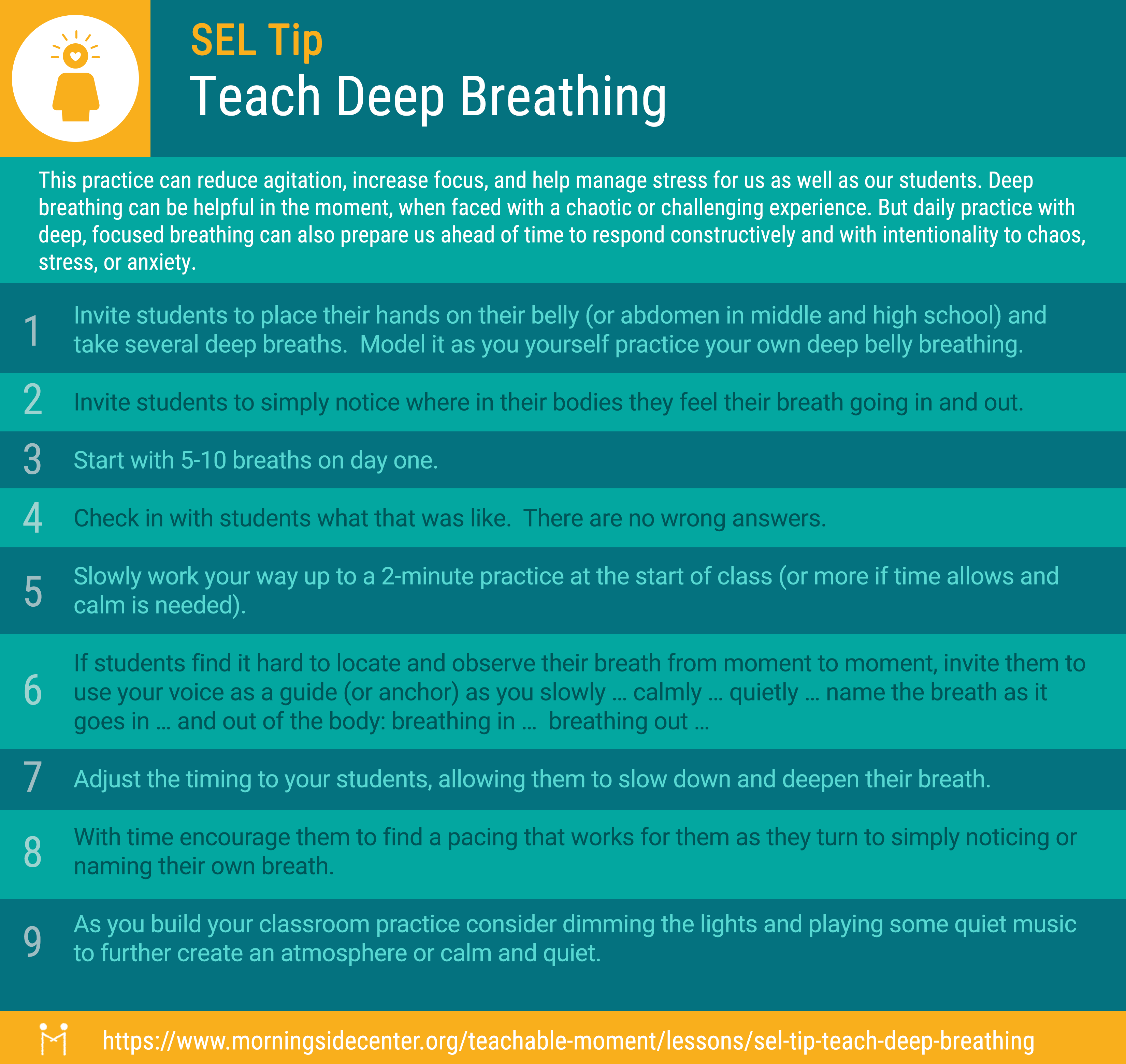 Teach Deep Breathing Graphic