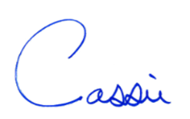 cassie signature