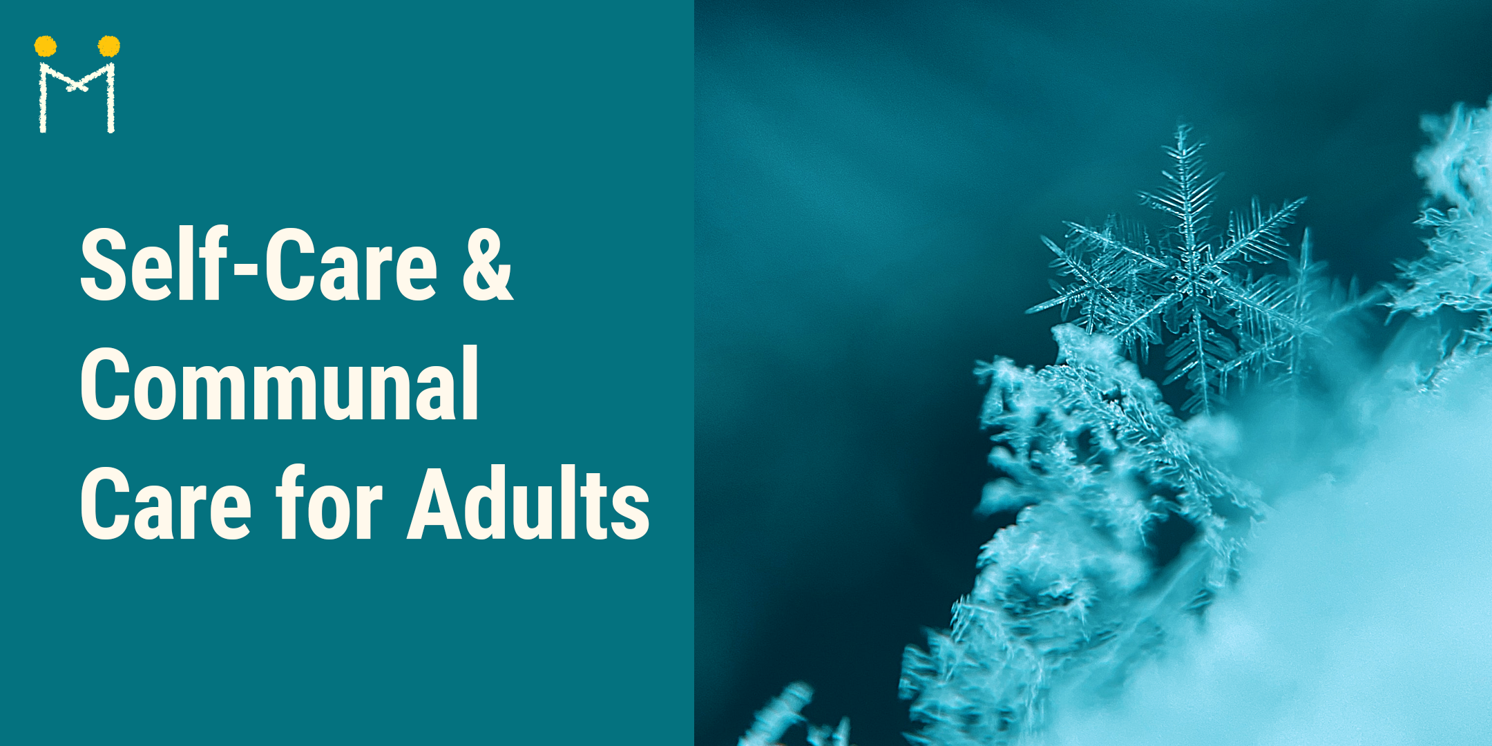 self-care and community care for adults promo image